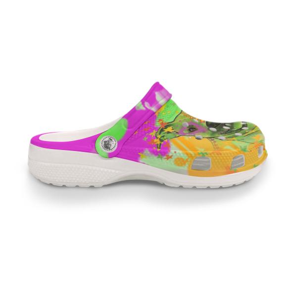 Clogs mit Hundemotiv Angel - Gartenschuhe, Gummischuhe, bunt, Unisex, Grösse 36-43, Mischling, Mix, AmStaff, Staffordshire, Staff, Pitbull, Pit, SOKA, Listenhund